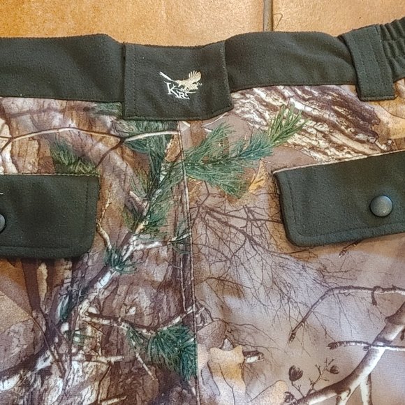 Kings River Realtree Camouflage Cargo Pants Scent Factor Size MED - Picture 2 of 9
